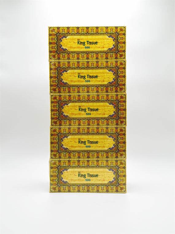 Facial Tissue Paper – 500 Sheets (5 Pack)