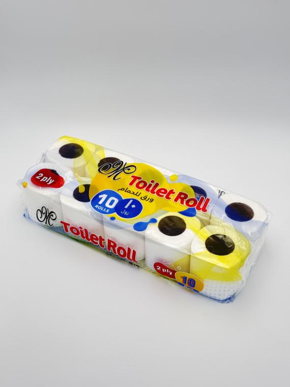 Toilet Paper – 2 Ply (Pack of 10 Rolls)