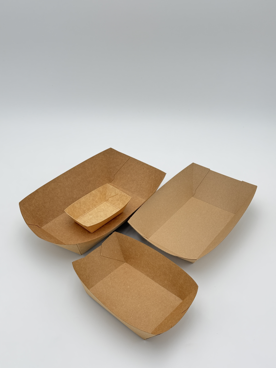 Kraft Boat Tray - Image 2
