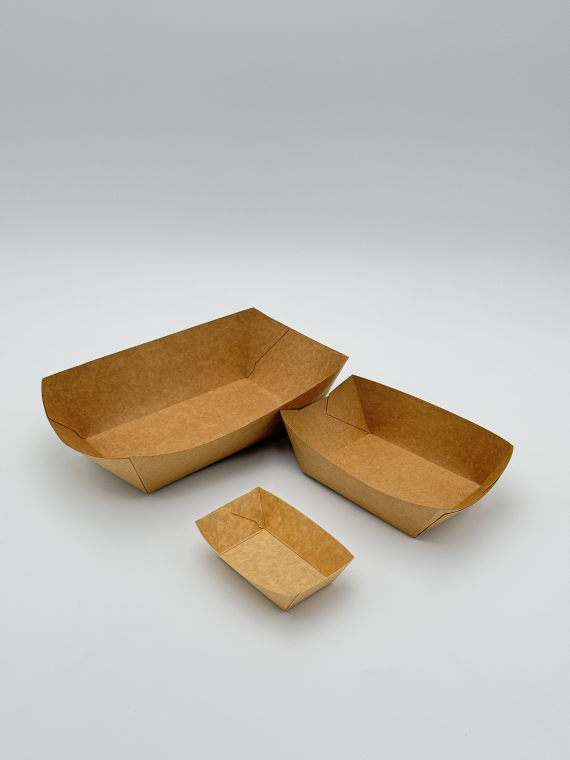 Kraft Boat Tray