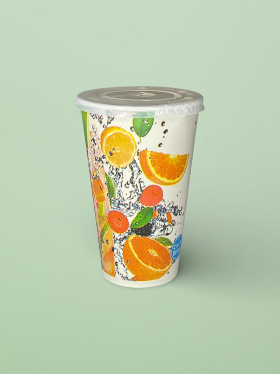 Paper Juice Cup – 12 OZ (Pack of 50 Pieces)